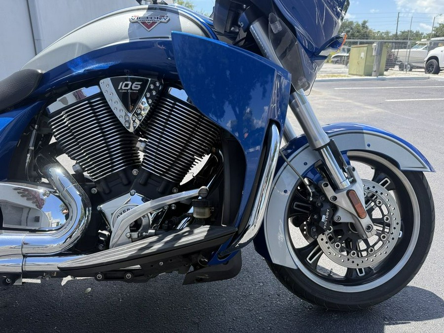 2014 Victory Motorcycles Cross Country Tour Two-Tone Sonic Blue Silver