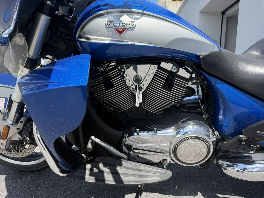 2014 Victory Motorcycles Cross Country Tour Two-Tone Sonic Blue Silver