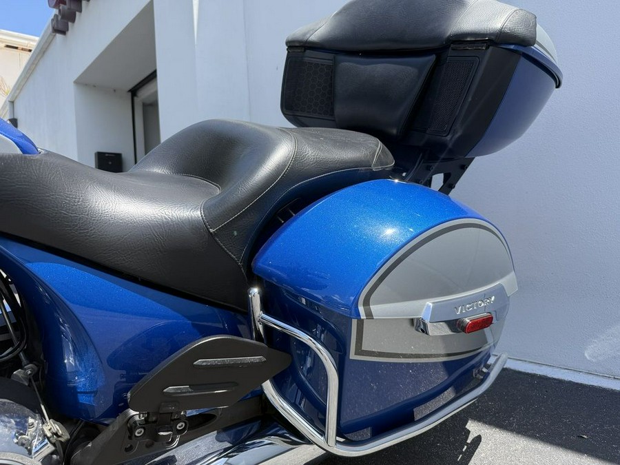2014 Victory Motorcycles Cross Country Tour Two-Tone Sonic Blue Silver