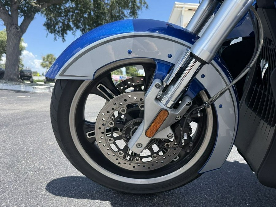 2014 Victory Motorcycles Cross Country Tour Two-Tone Sonic Blue Silver