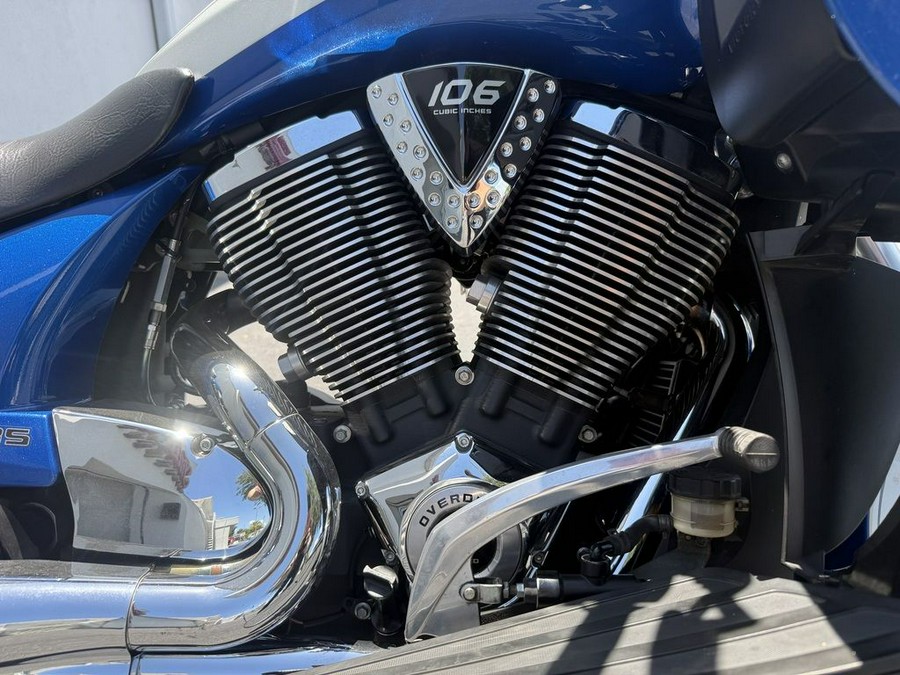 2014 Victory Motorcycles Cross Country Tour Two-Tone Sonic Blue Silver
