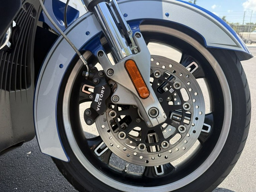 2014 Victory Motorcycles Cross Country Tour Two-Tone Sonic Blue Silver