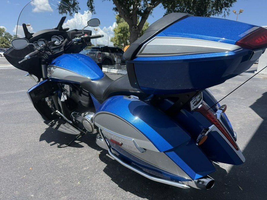 2014 Victory Motorcycles Cross Country Tour Two-Tone Sonic Blue Silver
