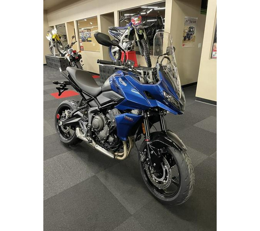 2022 Triumph Tiger Sport 660 Lucerne Blue/Sapphire Black