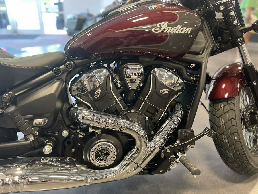 2025 Indian Motorcycle® Super Scout® Maroon Metallic with Graphics