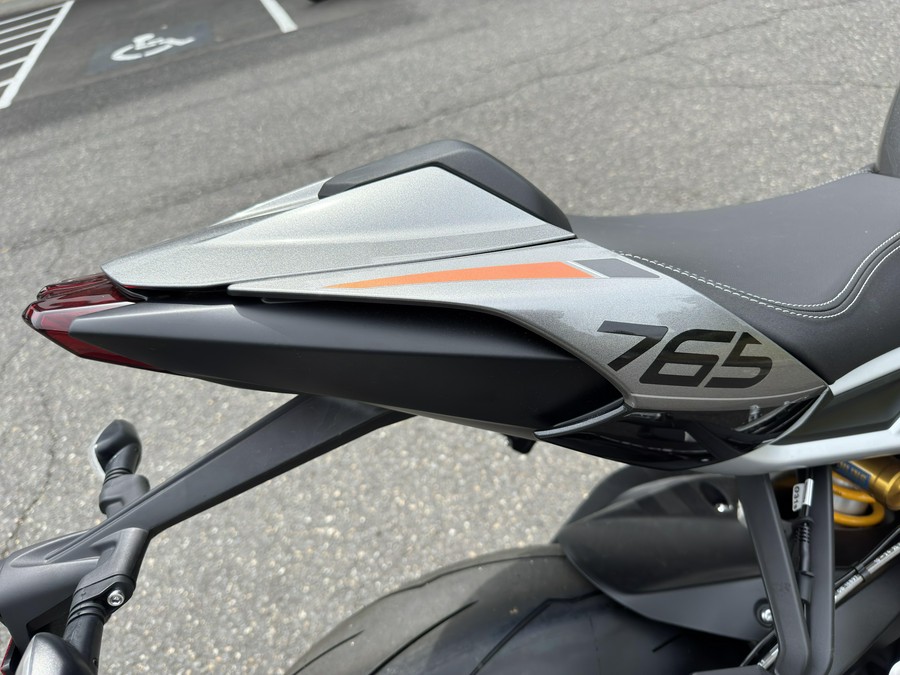 2025 Triumph Street Triple 765 RS - SILVER ICE