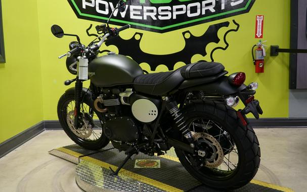 2024 Triumph Scrambler 900 Matte Khaki Green