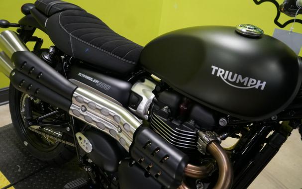 2024 Triumph Scrambler 900 Matte Khaki Green