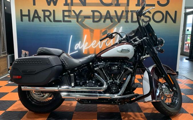 USED 2021 HARLEY-DAVIDSON HERITAGE CLASSIC 114 FLHCS FOR SALE NEAR LAKEVILLE, MN