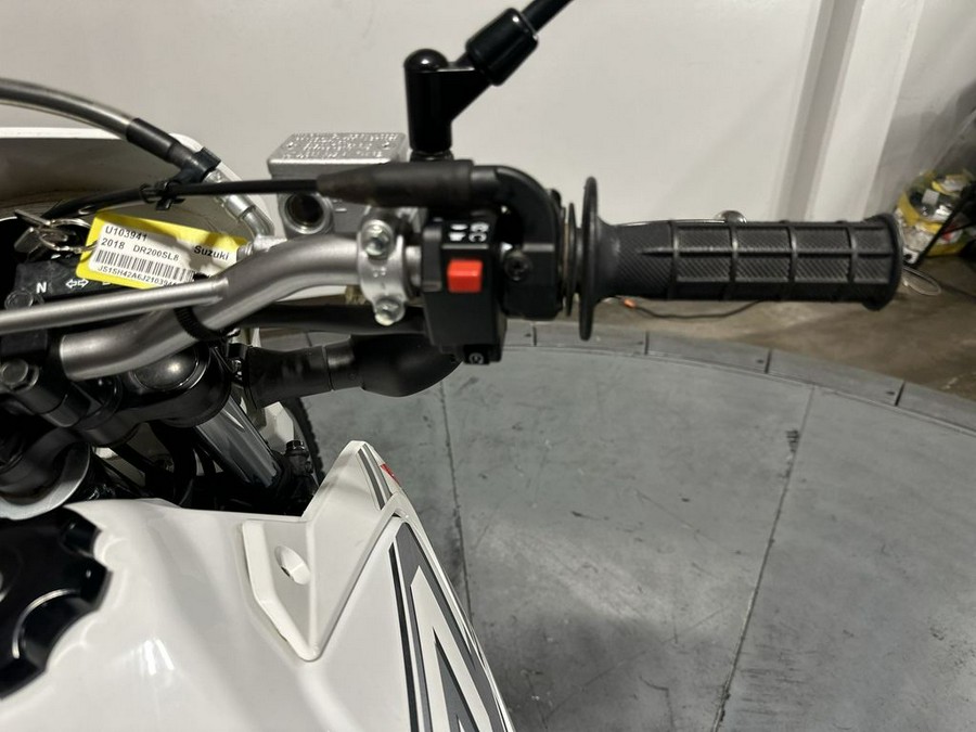 2018 Suzuki DR 200S