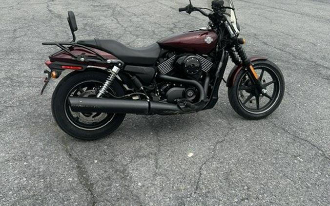 2015 Harley-Davidson® Street™ 750 Mysterious Red Sunglo