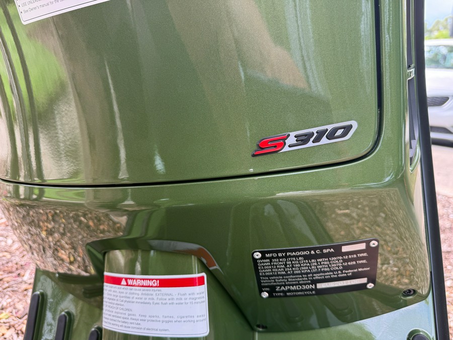 2027 Vespa GTS 310 SuperSport
