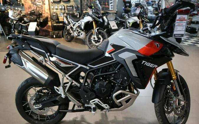 2024 Triumph Tiger 900 Rally Pro Ash Grey / Intense Orange