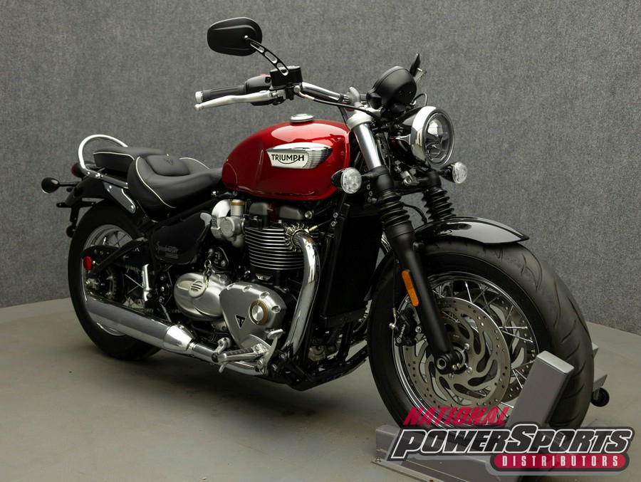 2022 TRIUMPH BONNEVILLE SPEEDMASTER