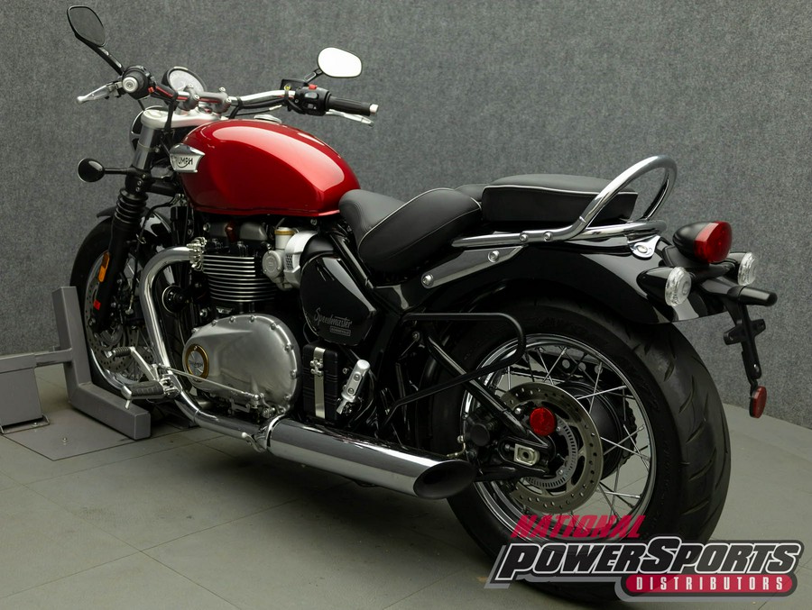 2022 TRIUMPH BONNEVILLE SPEEDMASTER