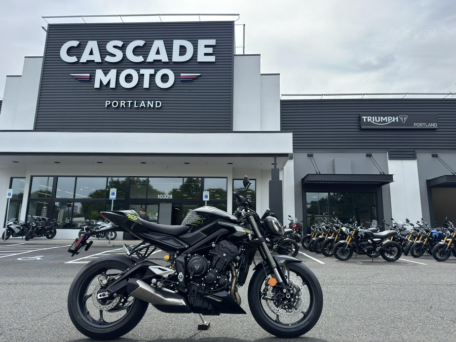 2025 Triumph Street Triple 765 RS - PHANTOM BLACK