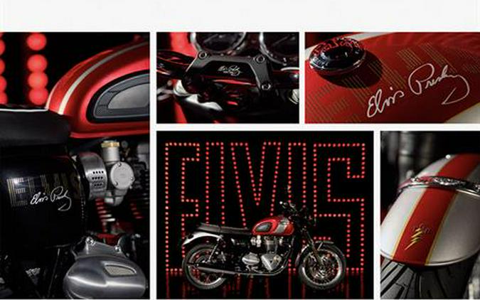 2025 Triumph Bonneville T120 Elvis Presley Limited Edition