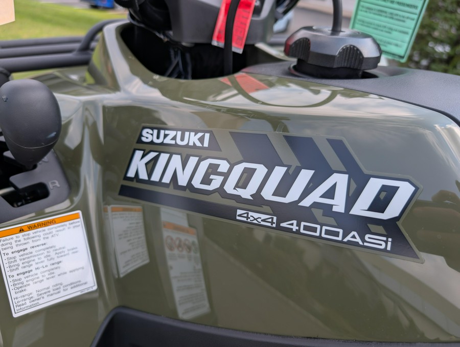 2025 Suzuki KINGQUAD 400ASi