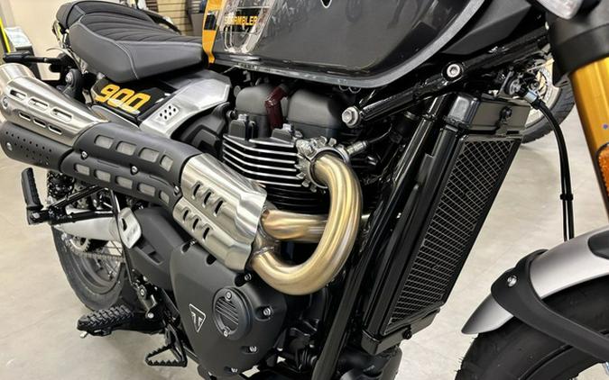 2026 Triumph Scrambler 900 Mineral Grey