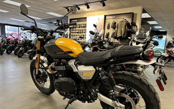 2026 Triumph Scrambler 900 Mineral Grey