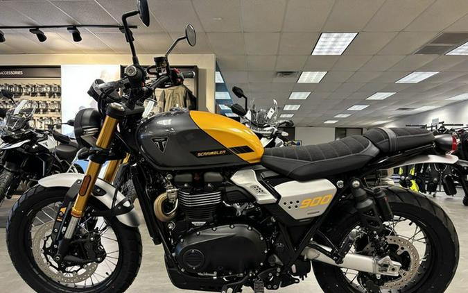 2026 Triumph Scrambler 900 Mineral Grey