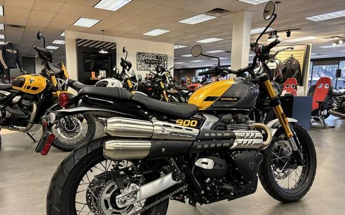 2026 Triumph Scrambler 900 Mineral Grey
