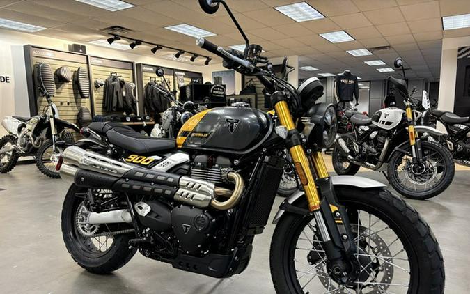 2026 Triumph Scrambler 900 Mineral Grey