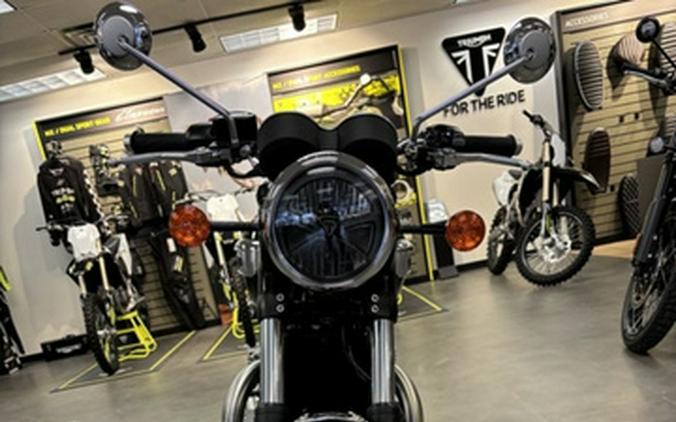 2026 Triumph Bonneville T100 Jet Black