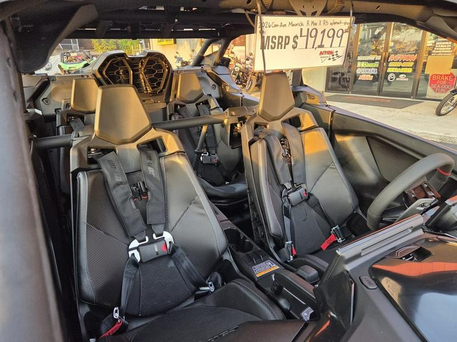 2026 Can-Am® Maverick R Max X RS With Smart-Shox