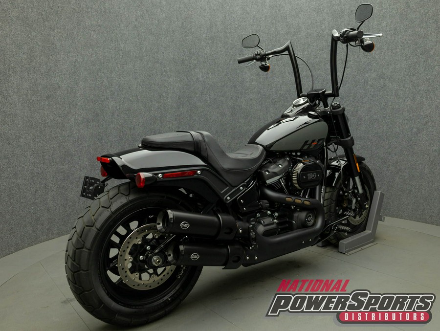 2022 HARLEY DAVIDSON FXFBS FAT BOB 114