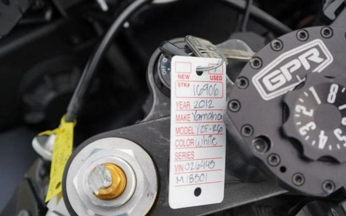 2012 Yamaha YZF-R6