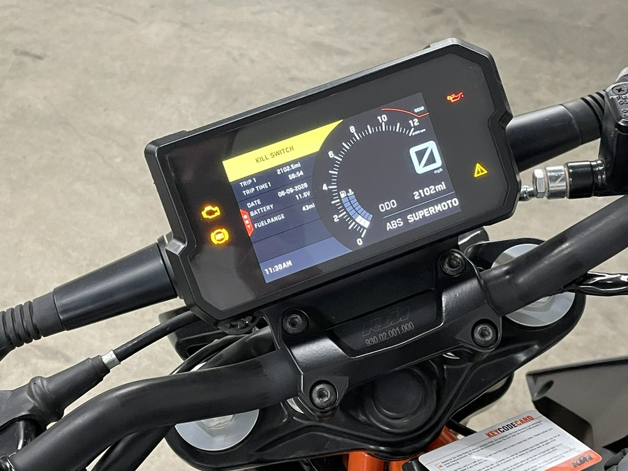 2022 KTM 390 Duke