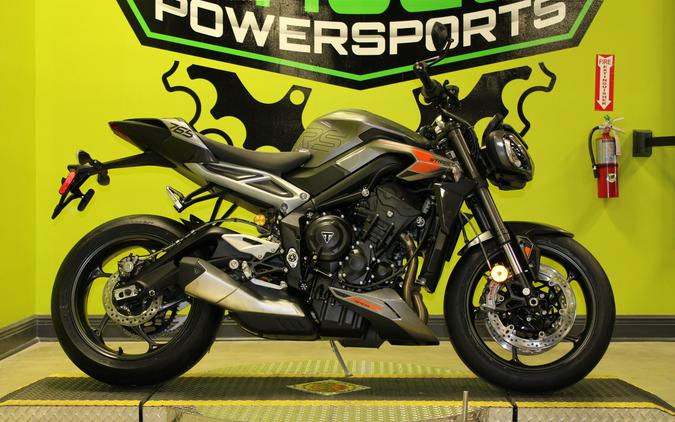 2024 Triumph Street Triple 765 RS Silver Ice