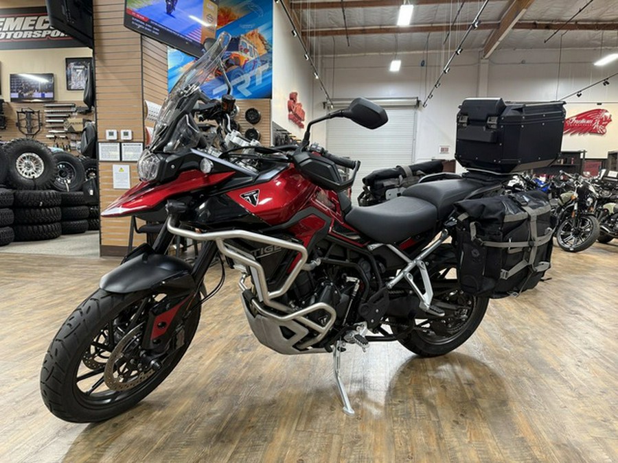 2025 Triumph Tiger 900 GT Pro Graphite Sapphire Black