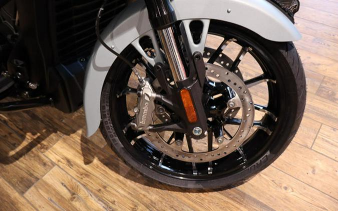 2025 Indian Motorcycle® Challenger® Dark Horse® Frost Silver Smoke