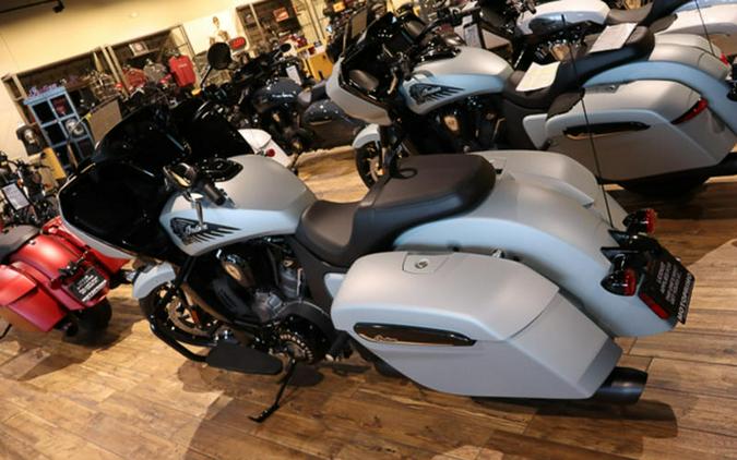 2025 Indian Motorcycle® Challenger® Dark Horse® Frost Silver Smoke