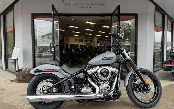 2026 HARLEY-DAVIDSON FXBB STREET BOB in Dark Billiard Gray