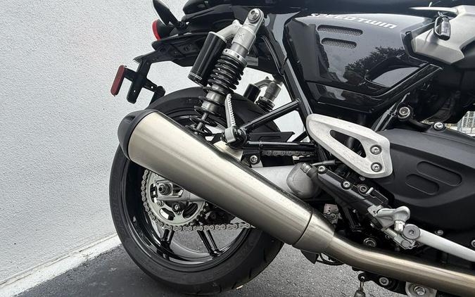 2025 Triumph Speed Twin 1200 Crystal White/Sapphire Black
