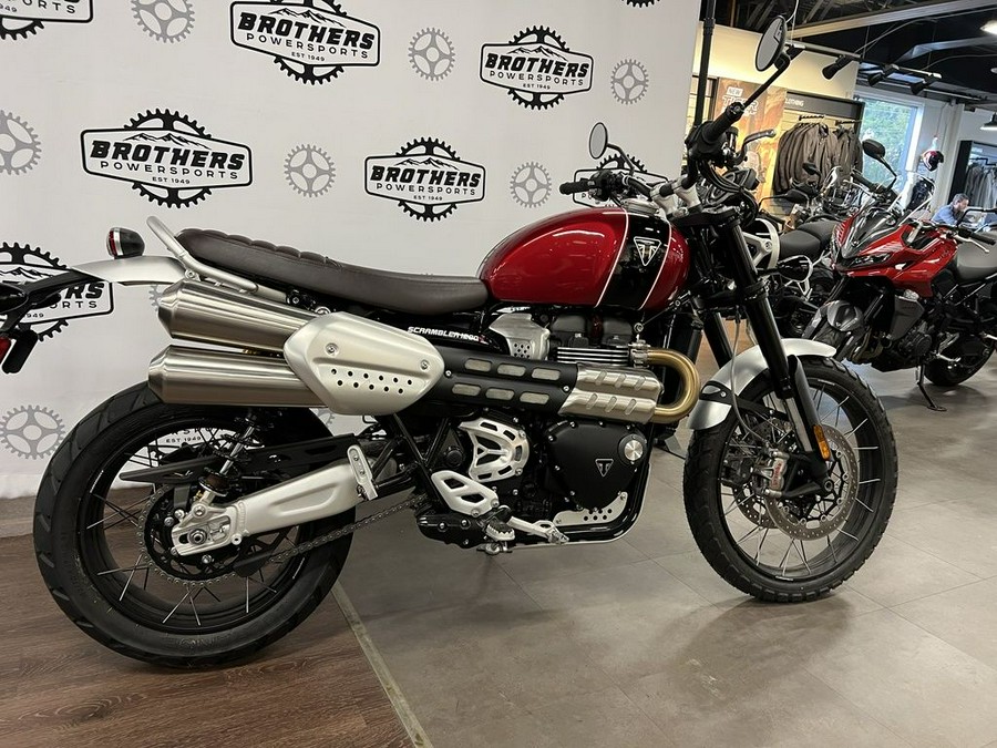 2023 Triumph Scrambler 1200 XC Carnival Red / Jet Black