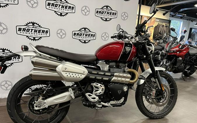 2023 Triumph Scrambler 1200 XC Carnival Red / Jet Black