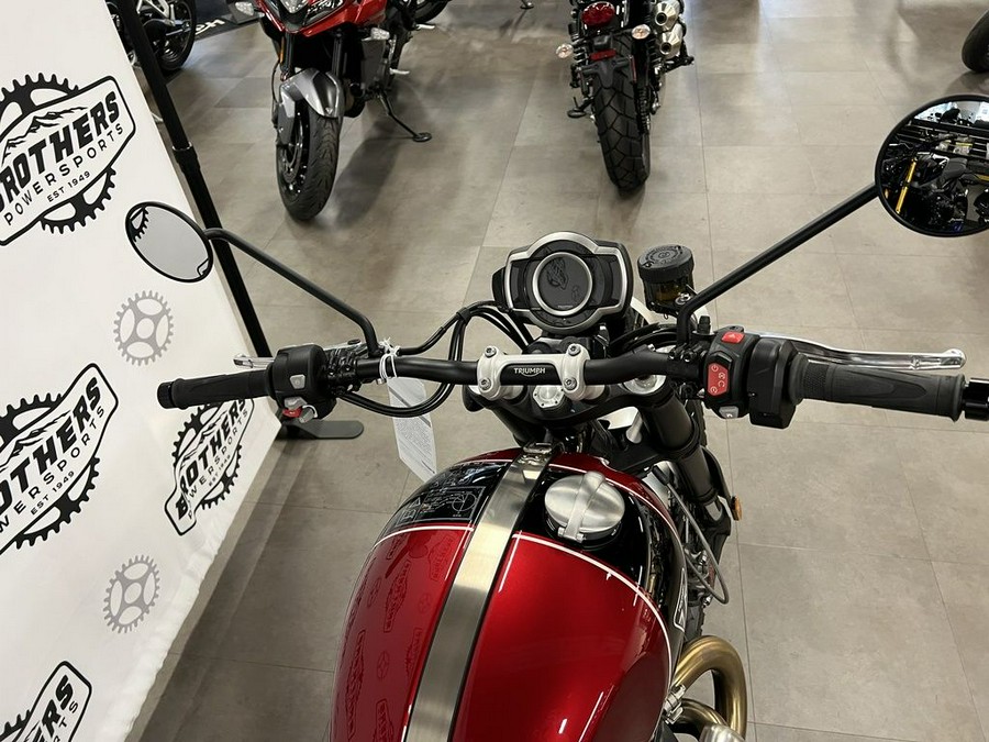 2023 Triumph Scrambler 1200 XC Carnival Red / Jet Black