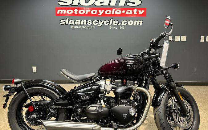 2024 Triumph Bonneville Bobber Stealth Edition