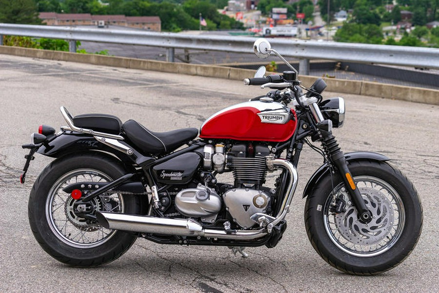 2023 Triumph Bonneville Speedmaster Chrome Edition Diablo Red