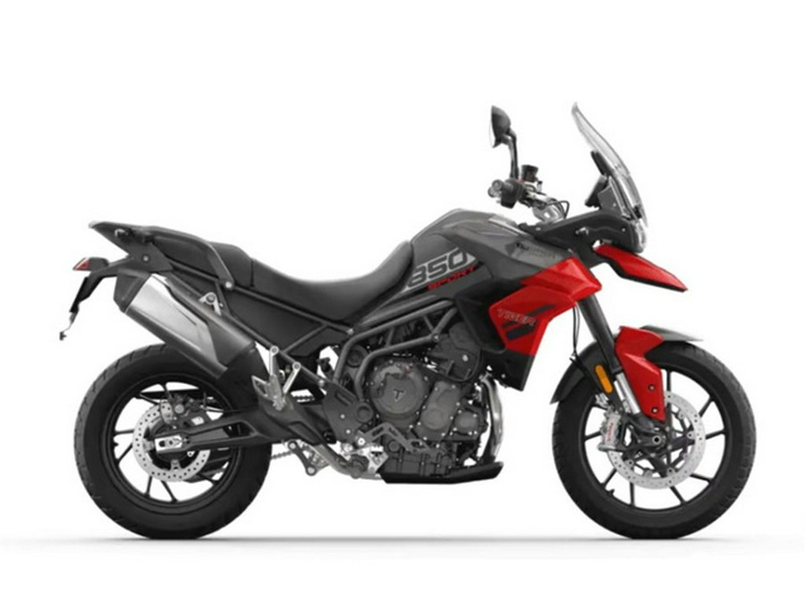 2024 Triumph Tiger 850 Sport GraphiteDiablo Red