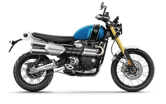 2022 Triumph Scrambler 1200 XE Cobalt Blue Jet Black