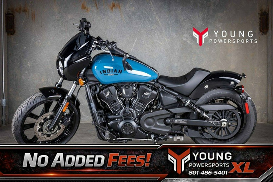 2025 Indian Sport Scout Limited +Tech Storm Blue