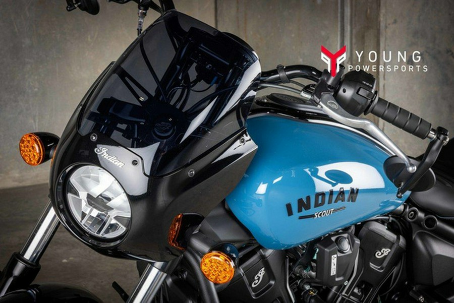 2025 Indian Sport Scout Limited +Tech Storm Blue