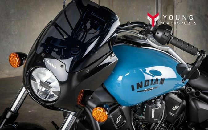 2025 Indian Sport Scout Limited +Tech Storm Blue