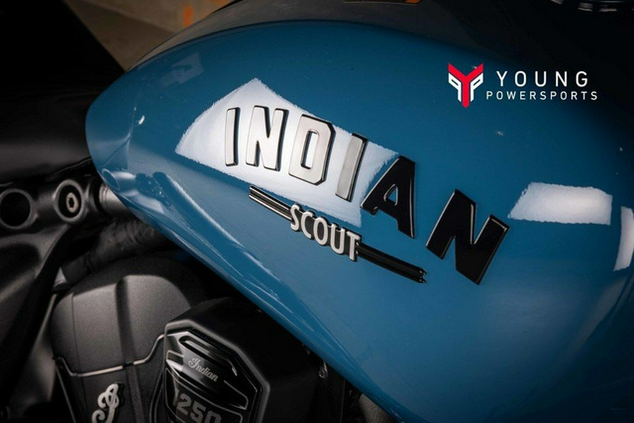 2025 Indian Sport Scout Limited +Tech Storm Blue