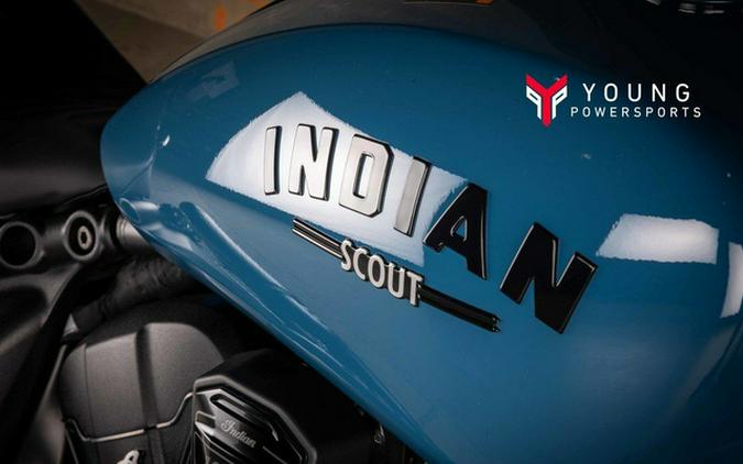 2025 Indian Sport Scout Limited +Tech Storm Blue
